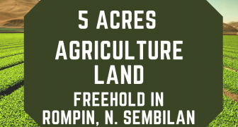 ROMPIN, NEGERI SEMBILAN AGRICULTURE LAND FOR SALES